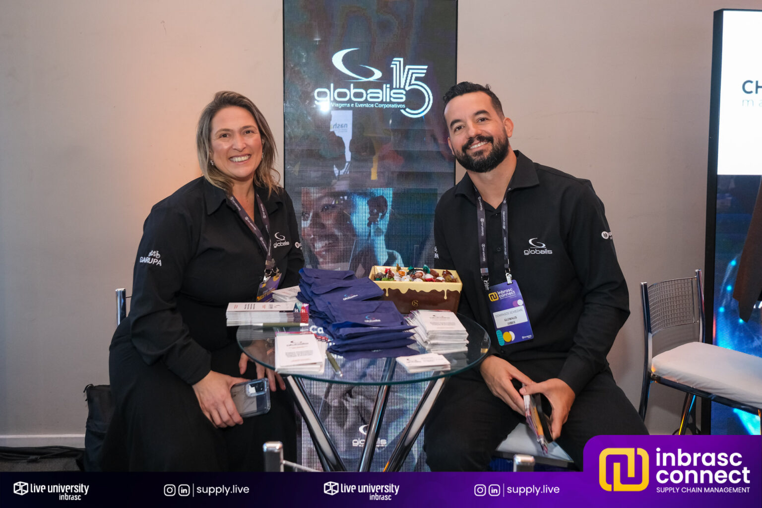 Globalis participa do Inbrasc Connect, no Rio de Janeiro, e da EBS 2025, em SP