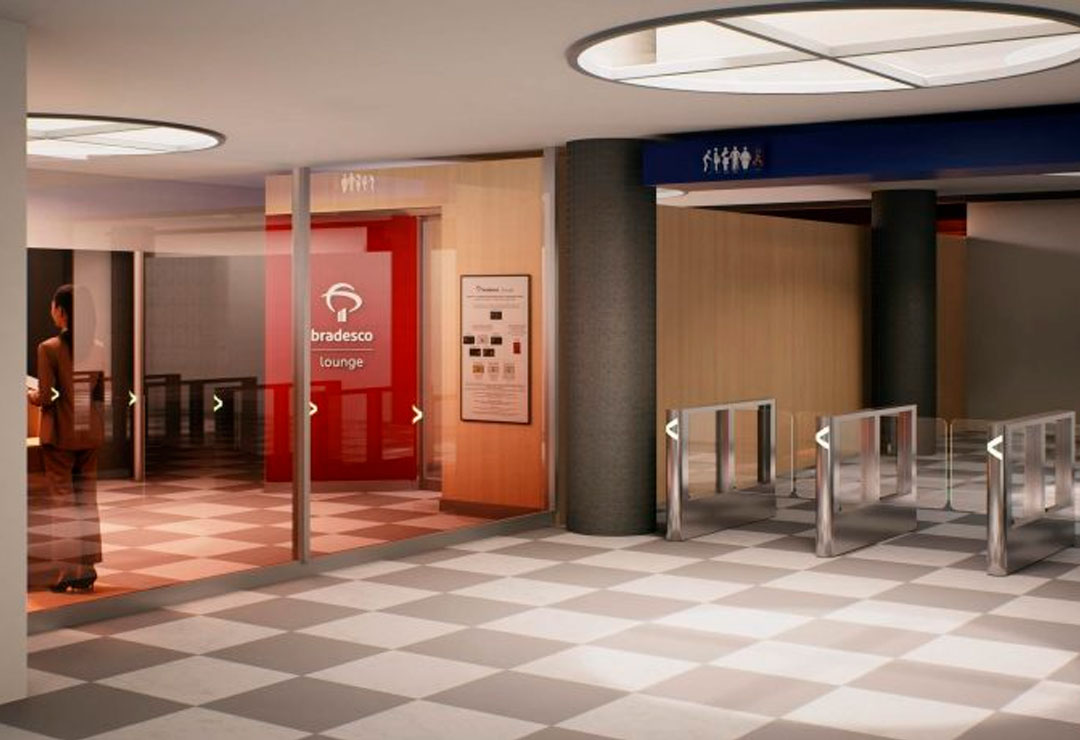 Bradesco inaugura maior sala VIP Doméstica do Brasil em Congonhas
